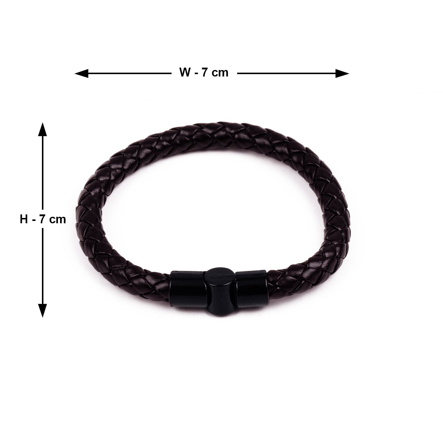 Leather Bracelet for Men Brown