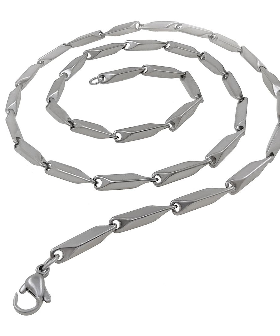 Silver plated chain with silver plated