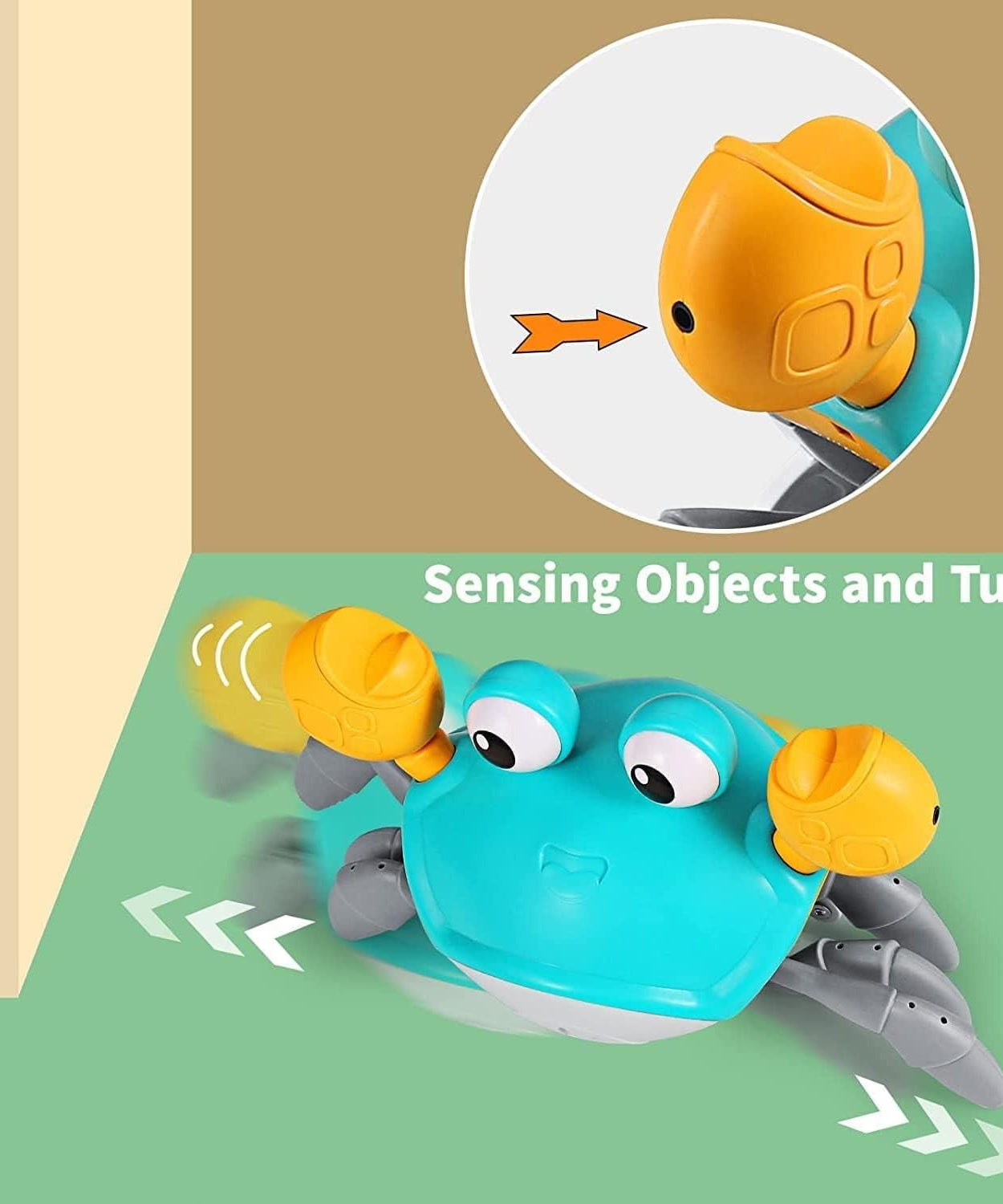 Cute Dancing Crab Toy with USB Rechargeable