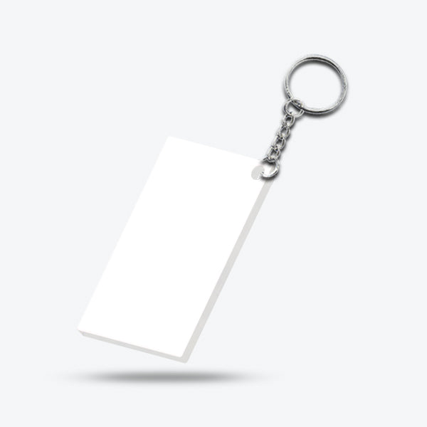 Customizable Fully Acrylic Keychain.